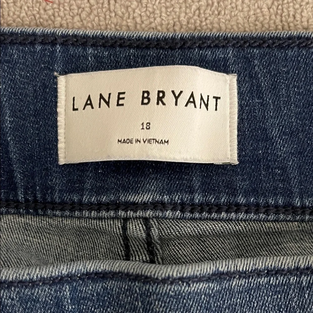 Lane Bryant Dark Blue Flare Jeans - Picture 6 of 7